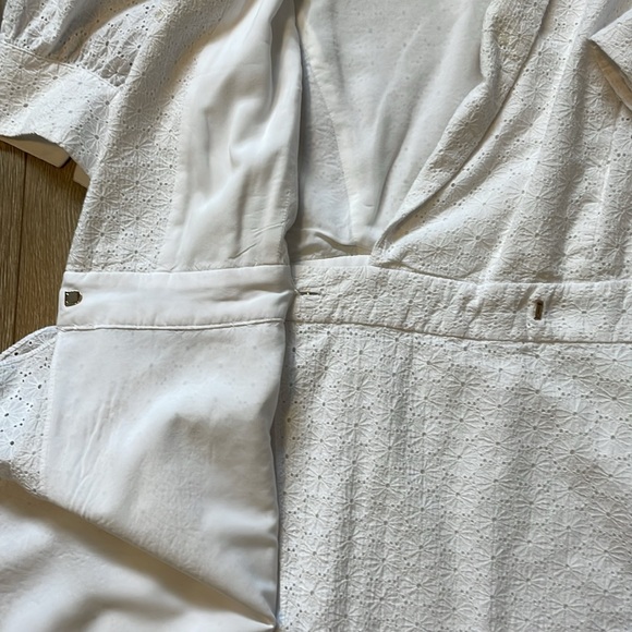 Marciano white laced wrap dress - Picture 5 of 6